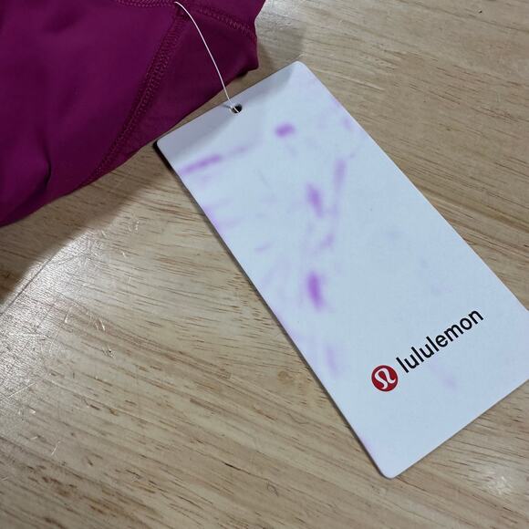 Lululemon Speed Up Low-Rise Lined Short 2.5" Magenta Purple Women's Size 10 NWT - Picture 7 of 12
